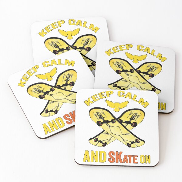 Item preview, Keep Calm And Skate On, Gift Idea for Anniversary, Wedding, Mother's Day, Father's Day, Graduation, Thanksgiving, Christmas & New Year's Day. designed and sold by KHRO.