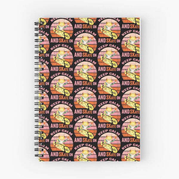 Item preview, Keep Calm And Skate On, Golden Frog On Skateboard Vintage Design Gift idea, Gift Idea for Anniversary, Wedding, Mother's Day, Father's Day, Graduation, Thanksgiving, Christmas & New Year's Day. designed and sold by KHRO.