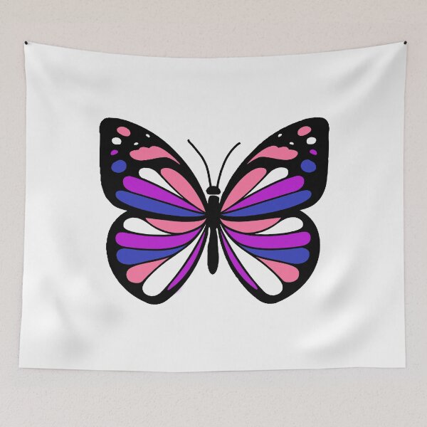 Item preview, Genderfluid Butterfly designed and sold by wallomintart.