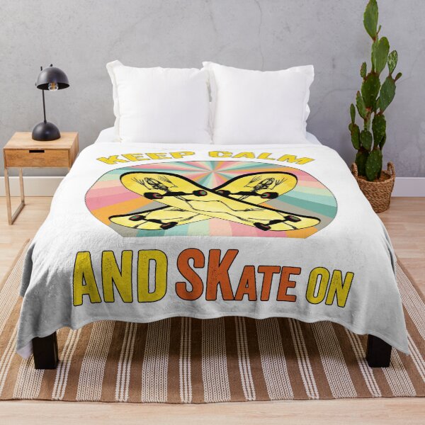 Item preview, Keep Calm And Skate On, Gift Idea for Anniversary, Wedding, Mother's Day, Father's Day, Graduation, Thanksgiving, Christmas & New Year's Day. designed and sold by KHRO.