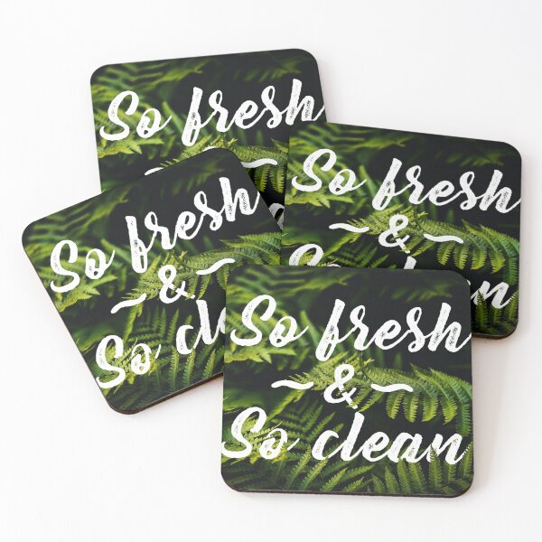 Item preview, So fresh & So clean Nature Print designed and sold by InnaPo ⭐⭐⭐⭐⭐.