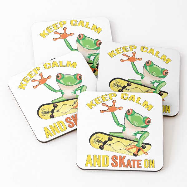 Item preview, Keep Calm And Skate On, Frog On Skateboard Vintage Design Gift idea, Gift Idea for Anniversary, Wedding, Mother's Day, Father's Day, Graduation, Thanksgiving, Christmas & New Year's Day. designed and sold by KHRO.