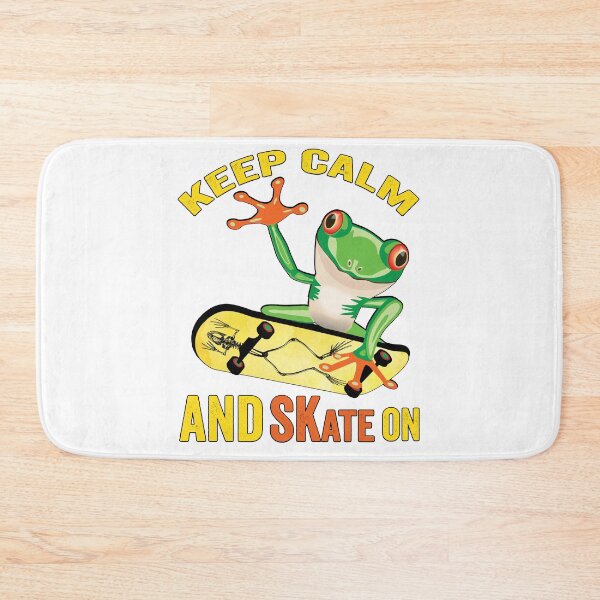 Item preview, Keep Calm And Skate On, Frog On Skateboard Vintage Design Gift idea, Gift Idea for Anniversary, Wedding, Mother's Day, Father's Day, Graduation, Thanksgiving, Christmas & New Year's Day. designed and sold by KHRO.