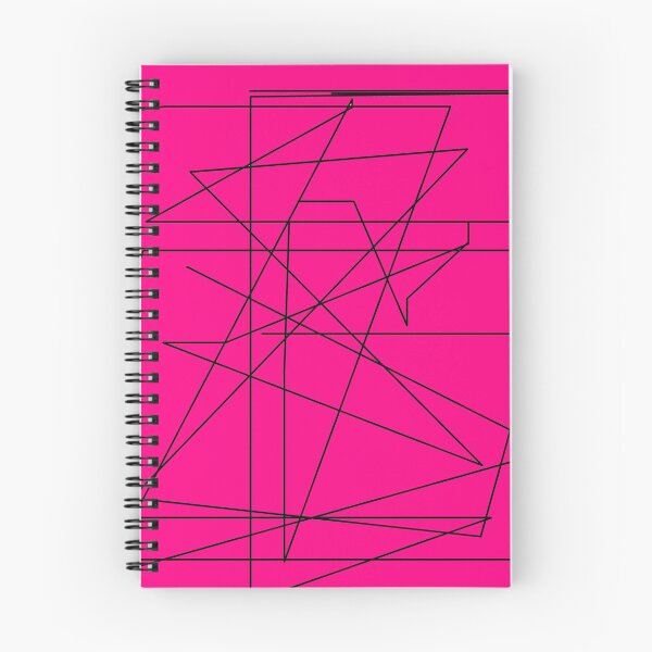 Item preview, Black Labyrinth Maze on pink background designed and sold by oxoxoxo.