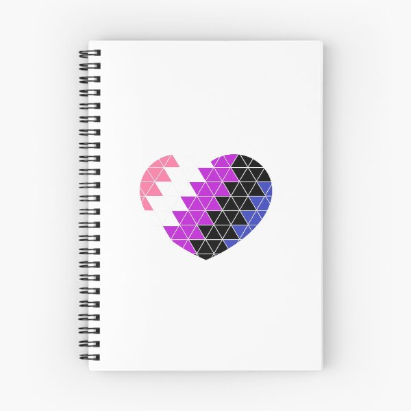 Item preview, Genderfluid Heart designed and sold by wallomintart.