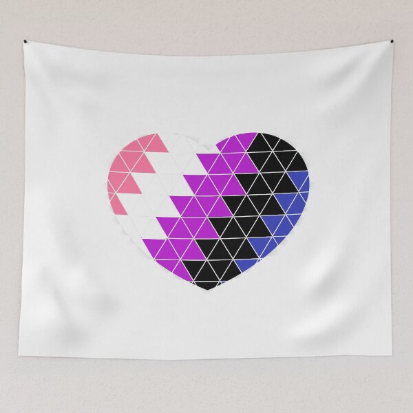 Item preview, Genderfluid Heart designed and sold by wallomintart.