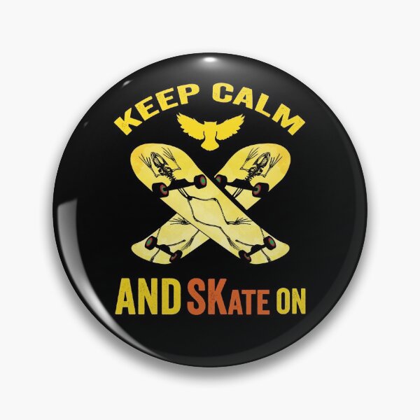 Item preview, Keep Calm And Skate On, Gift Idea for Anniversary, Wedding, Mother's Day, Father's Day, Graduation, Thanksgiving, Christmas & New Year's Day. designed and sold by KHRO.