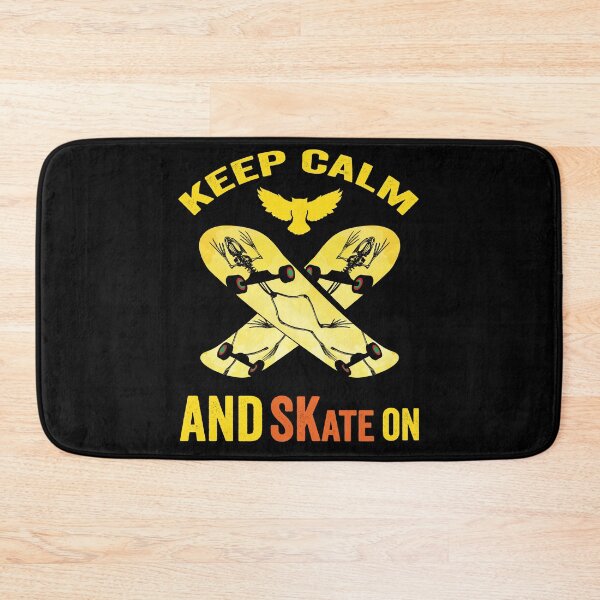 Item preview, Keep Calm And Skate On, Gift Idea for Anniversary, Wedding, Mother's Day, Father's Day, Graduation, Thanksgiving, Christmas & New Year's Day. designed and sold by KHRO.