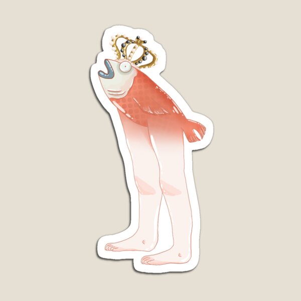 Item preview, ✨ ALL HAIL KING SALMON ✨ designed and sold by bred-and-art.