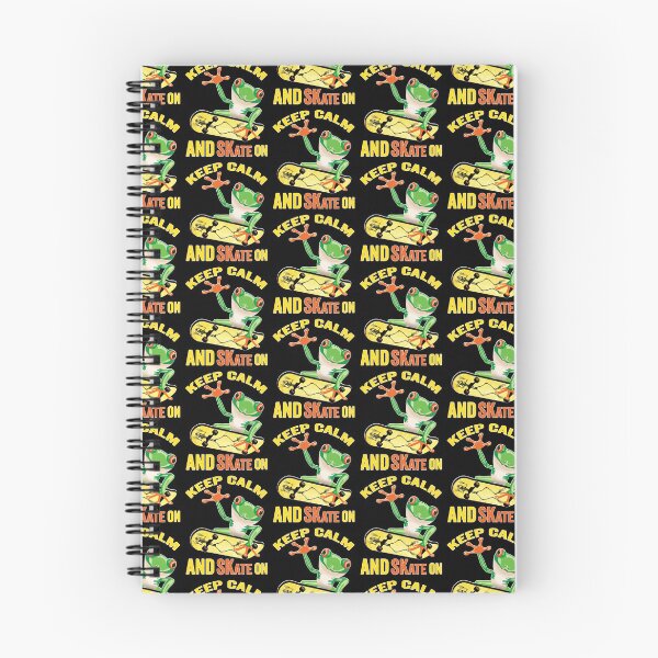 Item preview, Keep Calm And Skate On, Frog On Skateboard Vintage Design Gift idea, Yallow board, Frog On Skateboard T Shirt, Keep Calm And Skate On. designed and sold by KHRO.