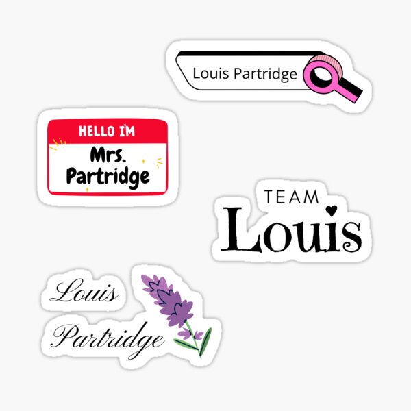 Louis Partridge Sticker