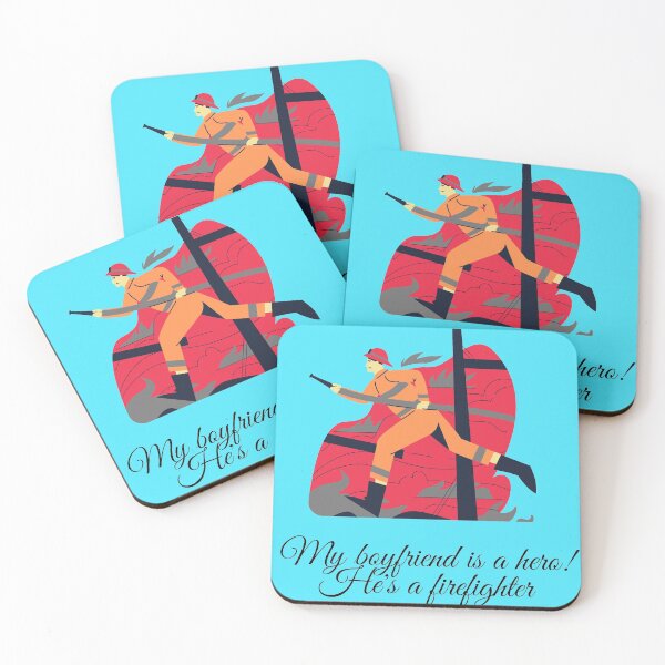 Item preview, My Boyfriend Is A Firefighter designed and sold by Mamibo.