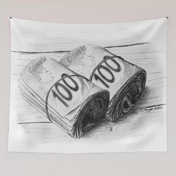 Item preview, Canadian Money designed and sold by FictiveArt.