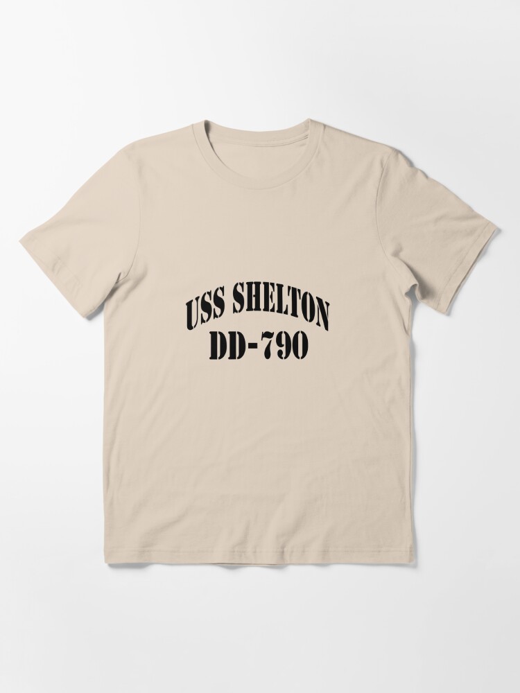 USS SHELTON DD-790* DESTROYER* U.S NAVY W/ ANCHOR* SHIRT