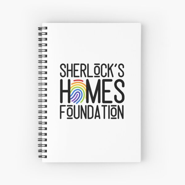 Sherlock's Homes Foundation Spiral Notebook