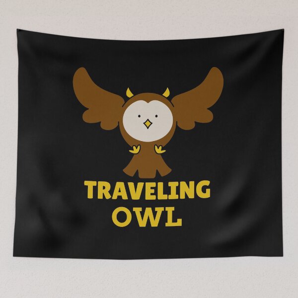 Item preview, Travelling Owl designed and sold by TheAfer.