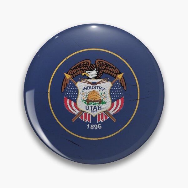 Item preview, Utah Flag Wall designed and sold by TRowanDesign.