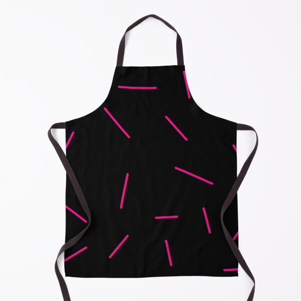 Item preview, Dancing pink dashes black background designed and sold by oxoxoxo.