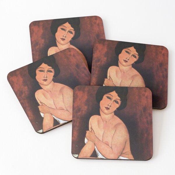 Item preview, Large Seated Nude - Amedeo Modigliani Classic Famous Art designed and sold by jfreedom.