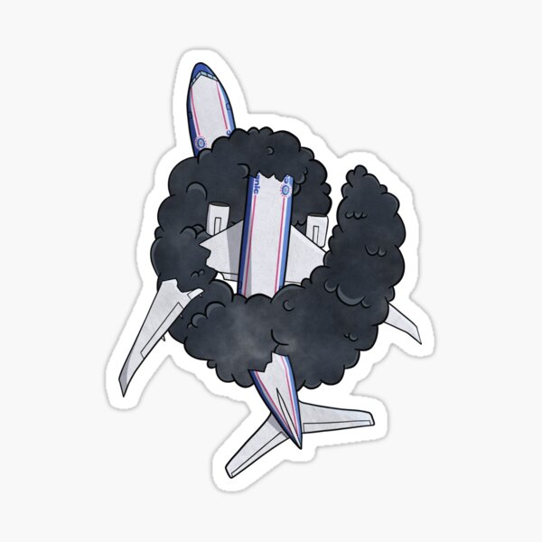 Item preview, Oceanic 815 vs. Smoke Monster designed and sold by lostgempizza.