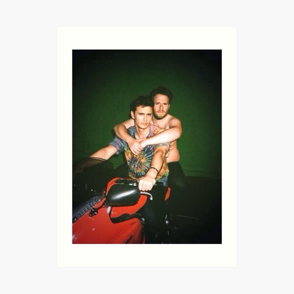 Seth Rogen and James Franco Art Print