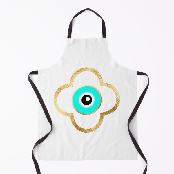 Item preview, Gold Greek Evil Eye designed and sold by PeerlessMerch.