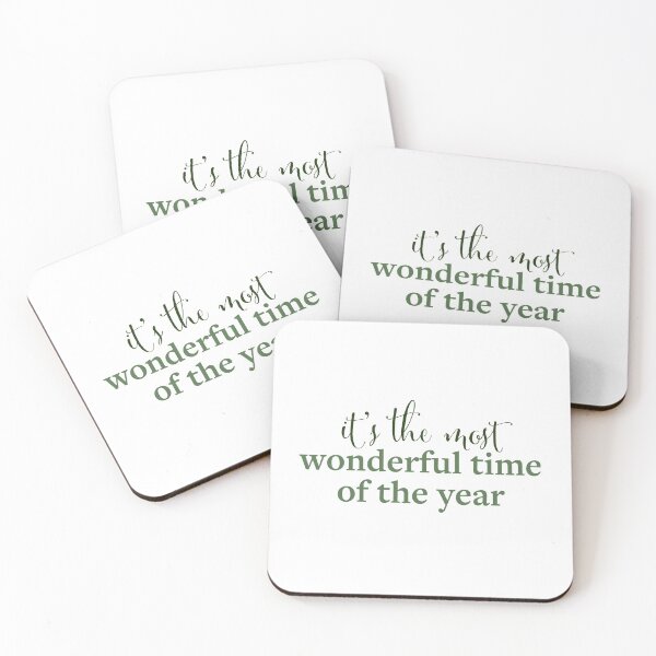 Item preview, It's the Most Wonderful Time of the Year Christmas Saying designed and sold by TickledImage.