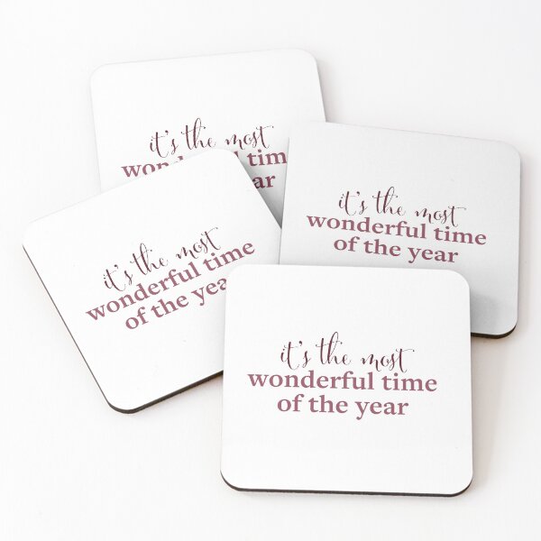 Item preview, It's the Most Wonderful Time of the Year Christmas Saying designed and sold by TickledImage.