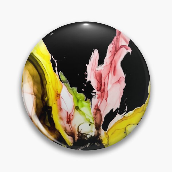Item preview, El espacio se encuentra con el resumen de flores silvestres designed and sold by AmaraAbstract.