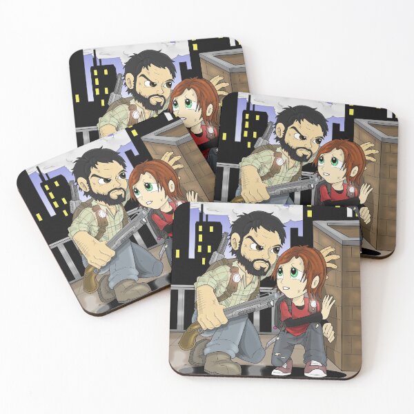 Item preview, TLOU_Ellie y Joel_con antecedentes designed and sold by Patrick Olsen.