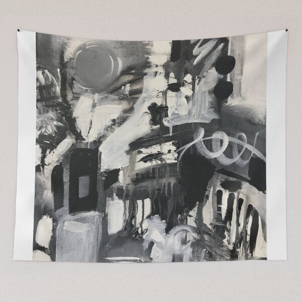Item preview, City Bridge in Black and White designed and sold by gkaplanwassell.