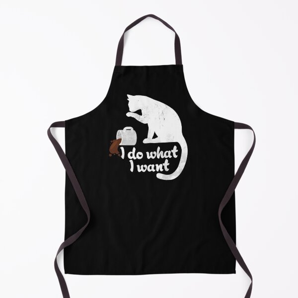 Item preview, Cat I Do What I Want with a Knocked Over Coffee Mug designed and sold by Darcy777.