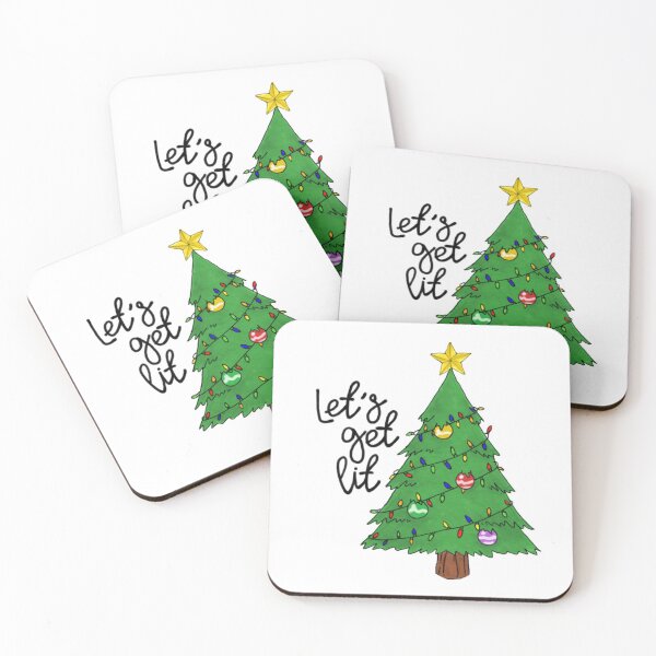 Item preview, Let’s get lit holiday designed and sold by Theaternut16.