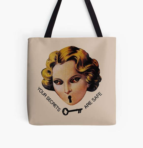 "The Secret Keeper" All Over Print Tote Bag
