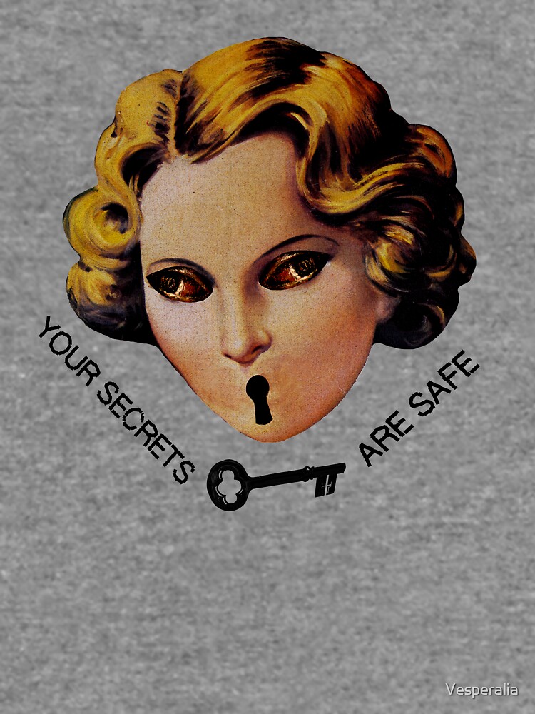 Thumbnail 5 of 5, Lightweight Sweatshirt, "The Secret Keeper" designed and sold by Vesperalia.
