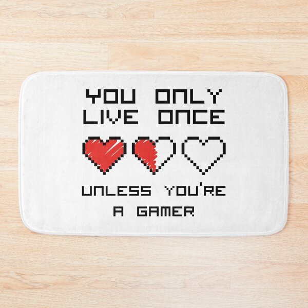 Item preview, YOLO...unless you're a gamer! designed and sold by Disocodesigns.