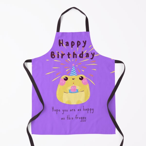 Item preview, Happy Birthday Party Frog designed and sold by SofiaSava01.