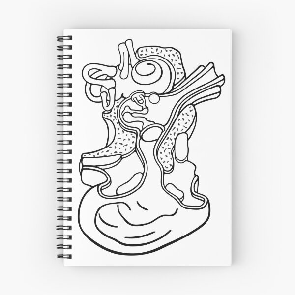 Item preview, Line Drawing of Inner Ear Anatomy Illustration designed and sold by taylorcustom.