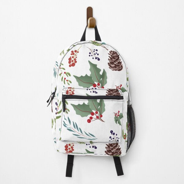 Item preview, Holly berry,mistletoe Christmas, festive  pattern  designed and sold by MariaMarinova.