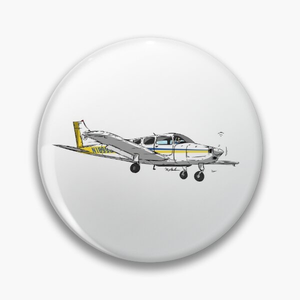 Item preview, Beechcraft Musketeer N18990 designed and sold by Michael Garber.
