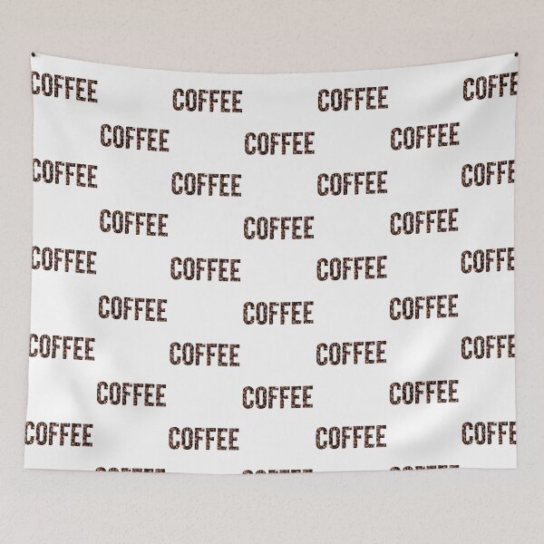 Item preview, COFFEE written in coffee beans designed and sold by harrisandre363.