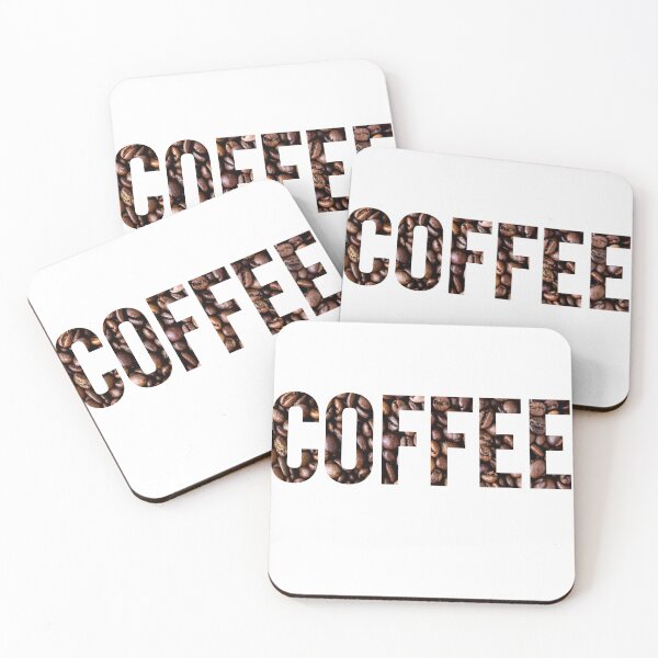 Item preview, COFFEE written in coffee beans designed and sold by harrisandre363.