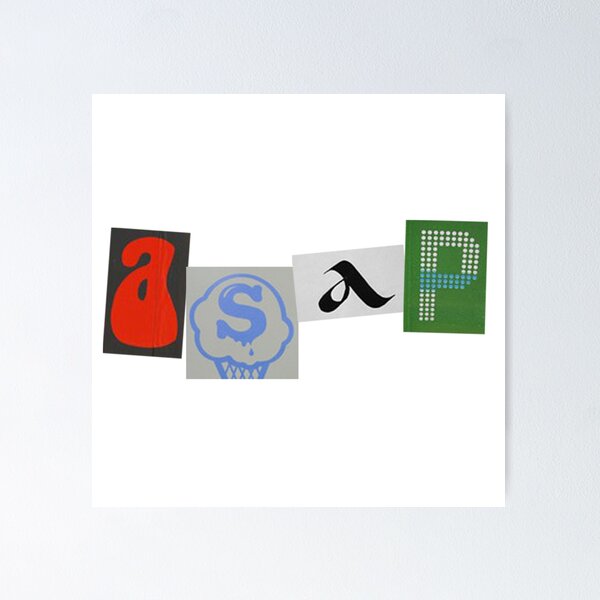 Item preview, asap magazine letters designed and sold by NuAgeStudio.