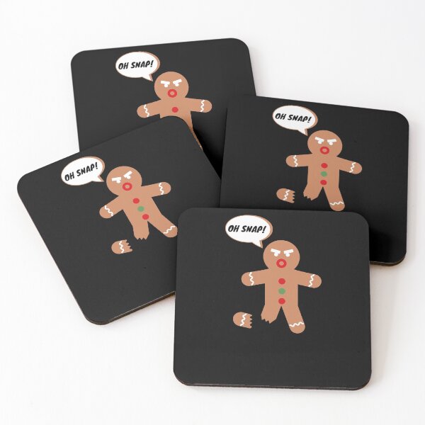 Item preview, Oh Snap Gingerbread Man designed and sold by momsnpops.