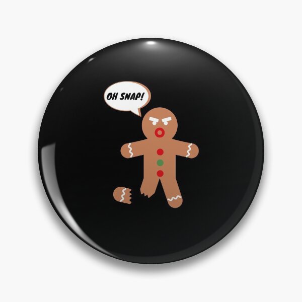 Item preview, Oh Snap Gingerbread Man designed and sold by momsnpops.
