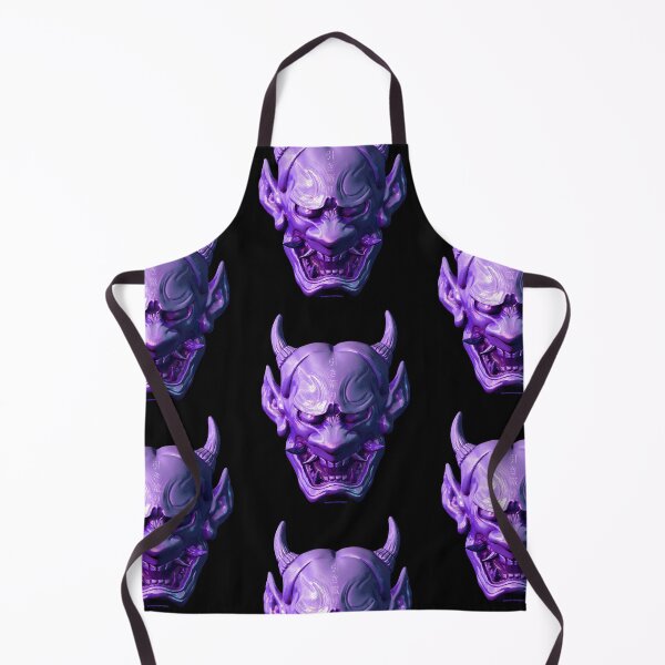 Item preview, Purple Japanese Mask designed and sold by hiki-komori.