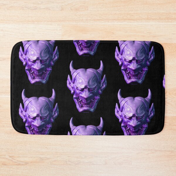 Item preview, Purple Japanese Mask designed and sold by hiki-komori.