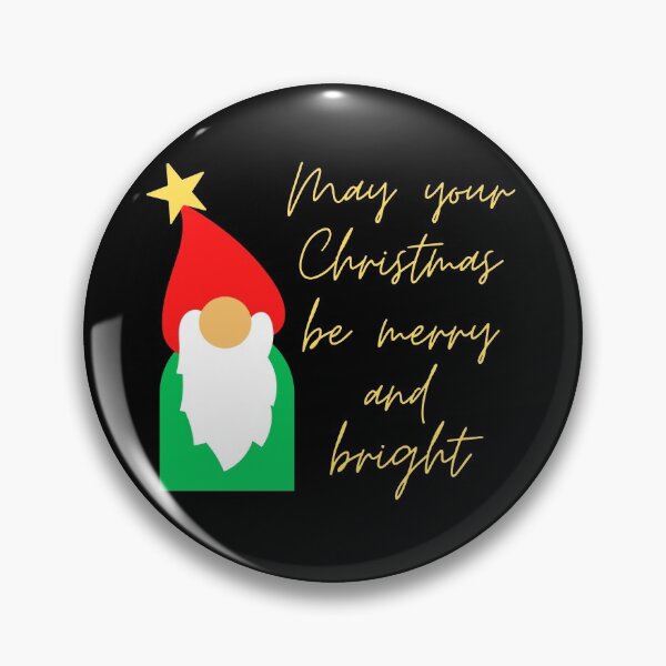 Item preview, Cute Gnome, may your Christmas be merry and bright designed and sold by VondasCreations.