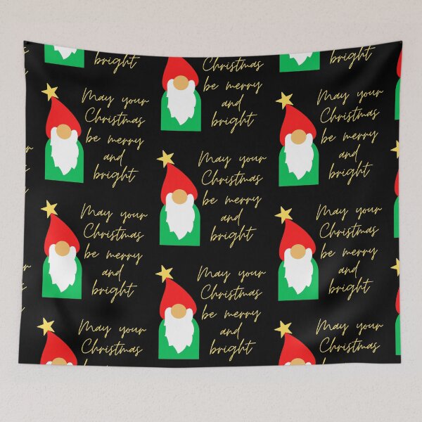 Item preview, Cute Gnome, may your Christmas be merry and bright designed and sold by VondasCreations.
