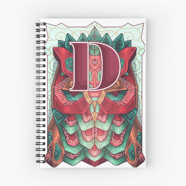 Item preview, Letter D owl Design designed and sold by DeoDude.